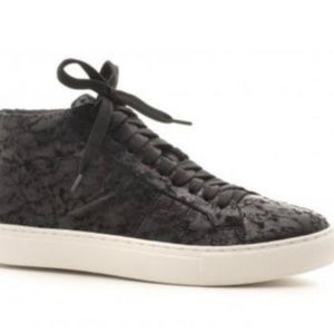 Corkys Imagine Black Metallic Leopard Sneakers